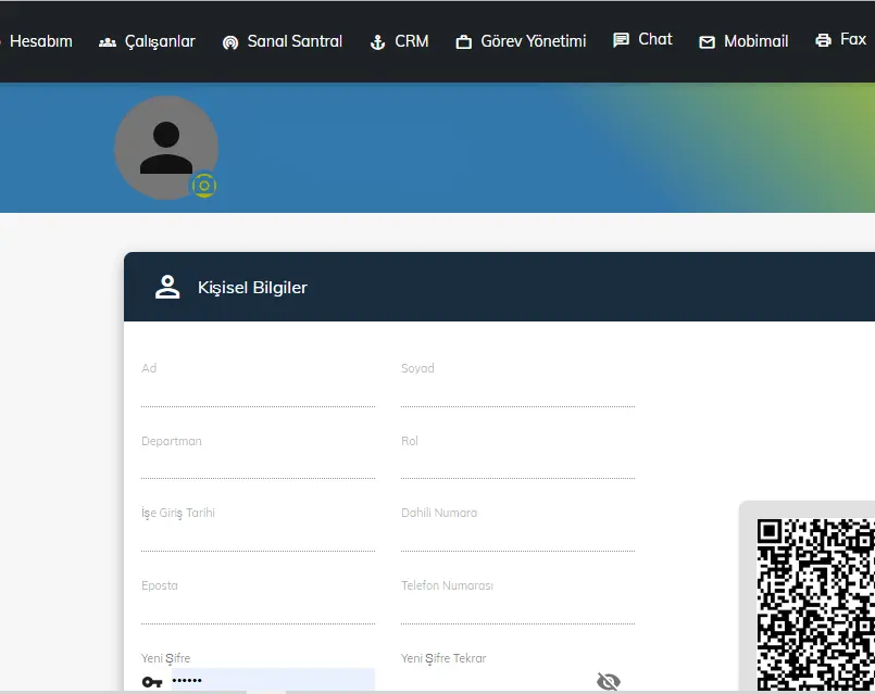 Çağrı Merkezi Yazılımı hesap panel - Çağrı Merkezi Yazılımı